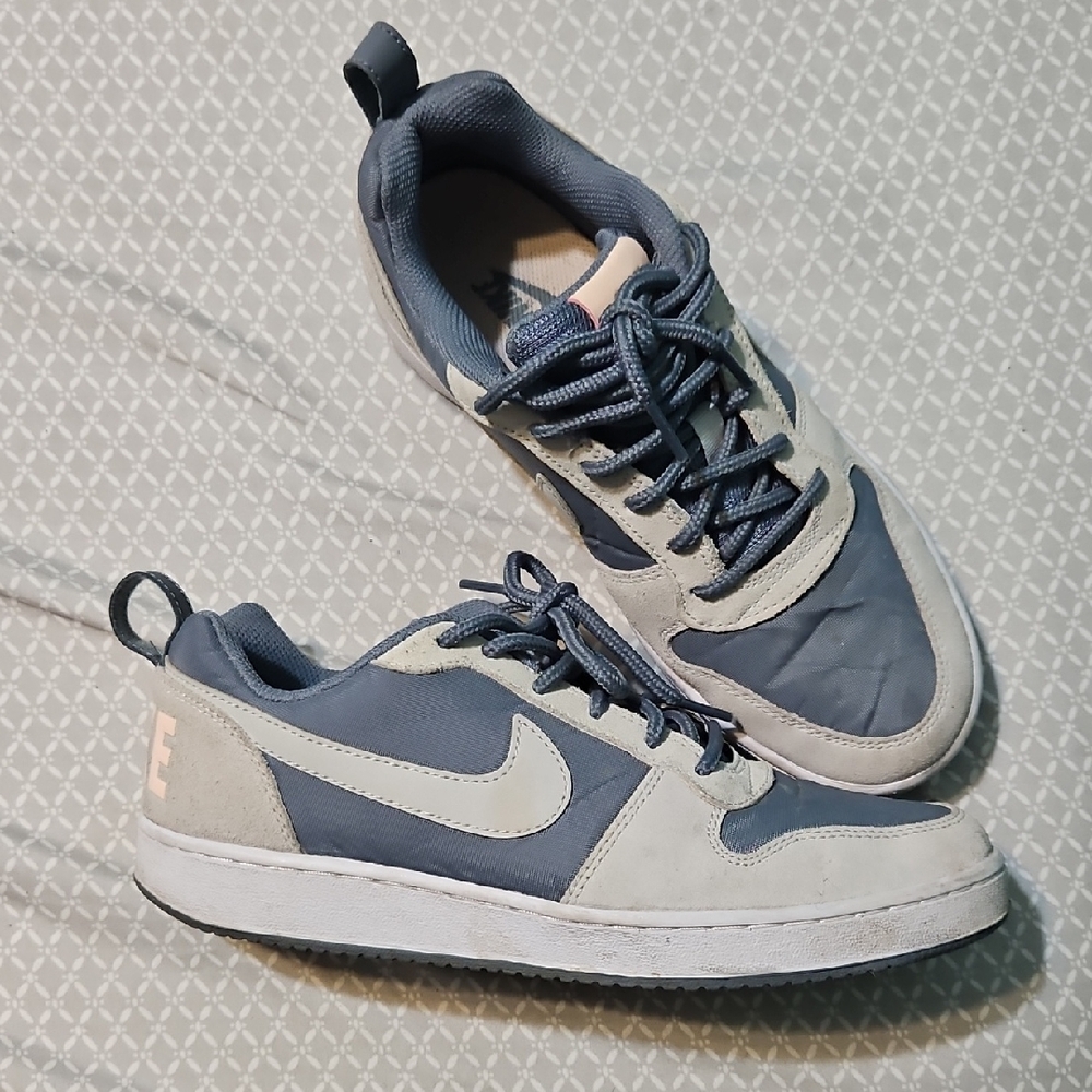 Nike Gray and Blue Sneakers